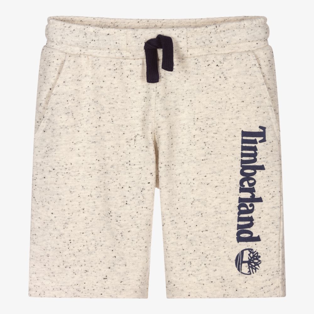 Timberland - Short beige en coton Garçon | Childrensalon