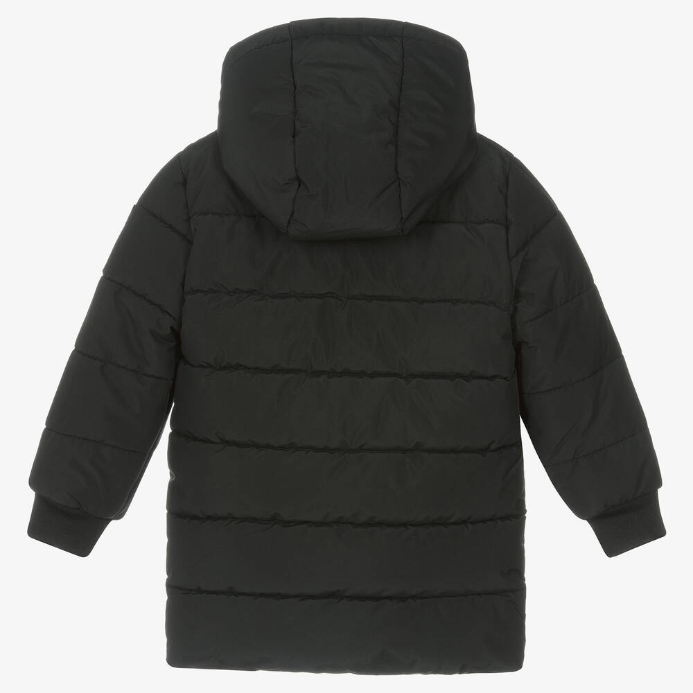 Timberland-Boys Black Water-Repellent Puffer Coat | Childrensalon Outlet