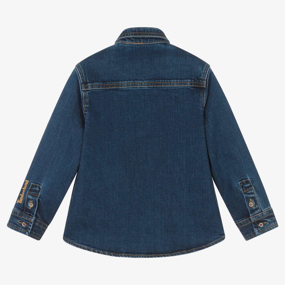 Timberland deals denim shirt