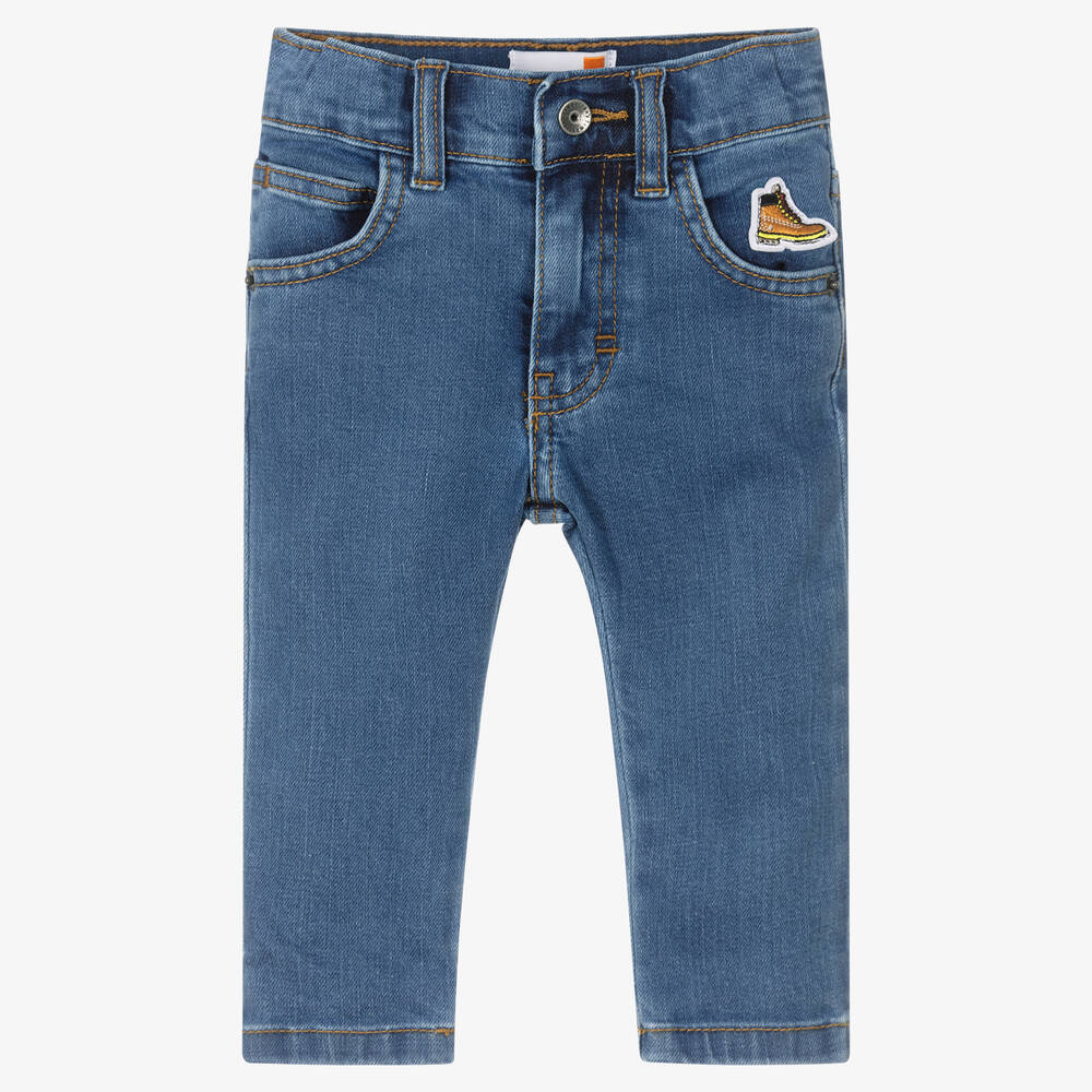 Timberland - Синие джинсы для мальчиков | Childrensalon