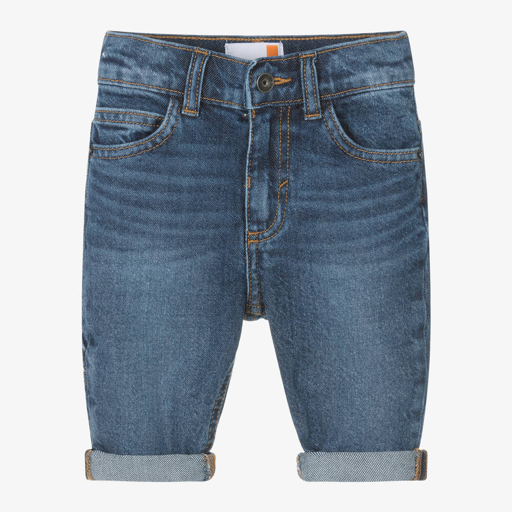 Timberland-Boys Blue Denim Jeans | Childrensalon Outlet