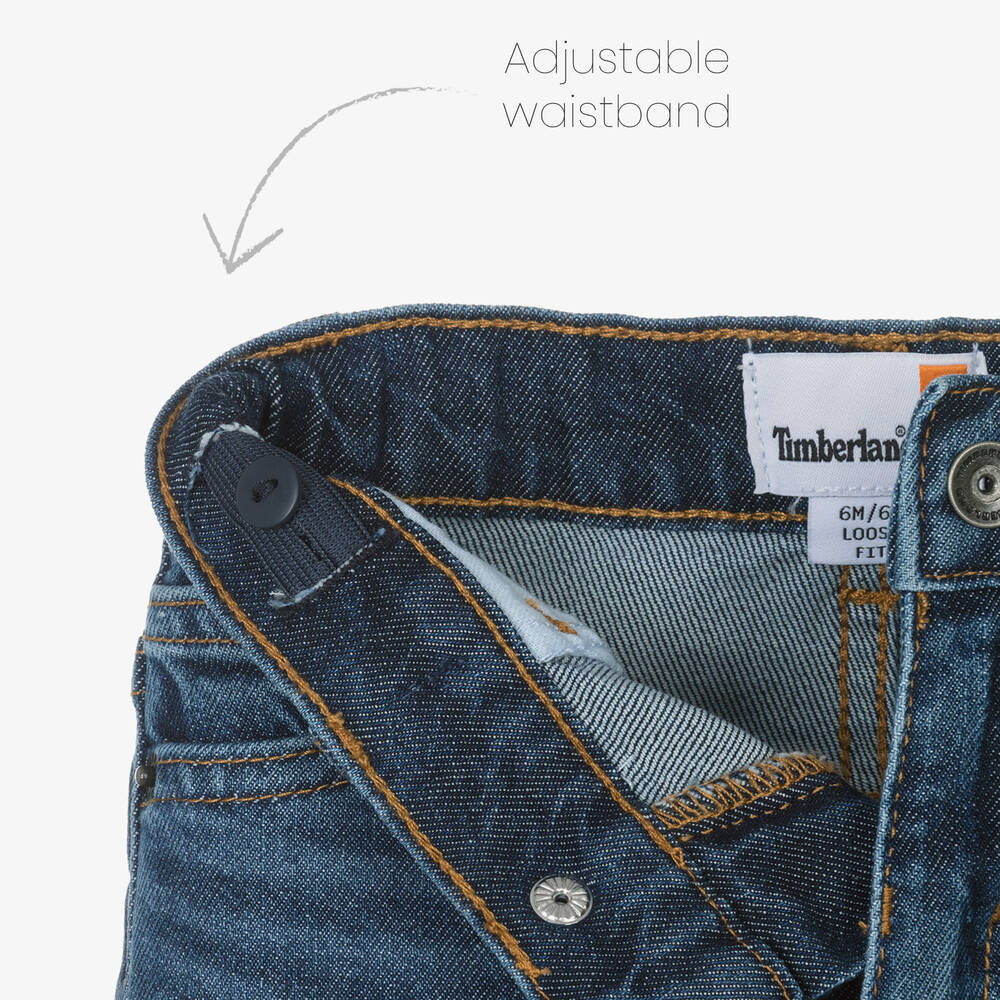 Timberland Boys Blue Denim Jeans Childrensalon Outlet