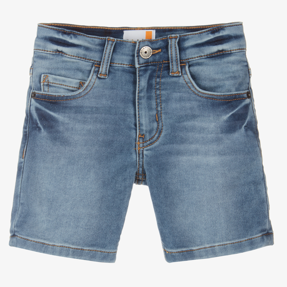 Timberland - Bermuda en denim Garçon | Childrensalon