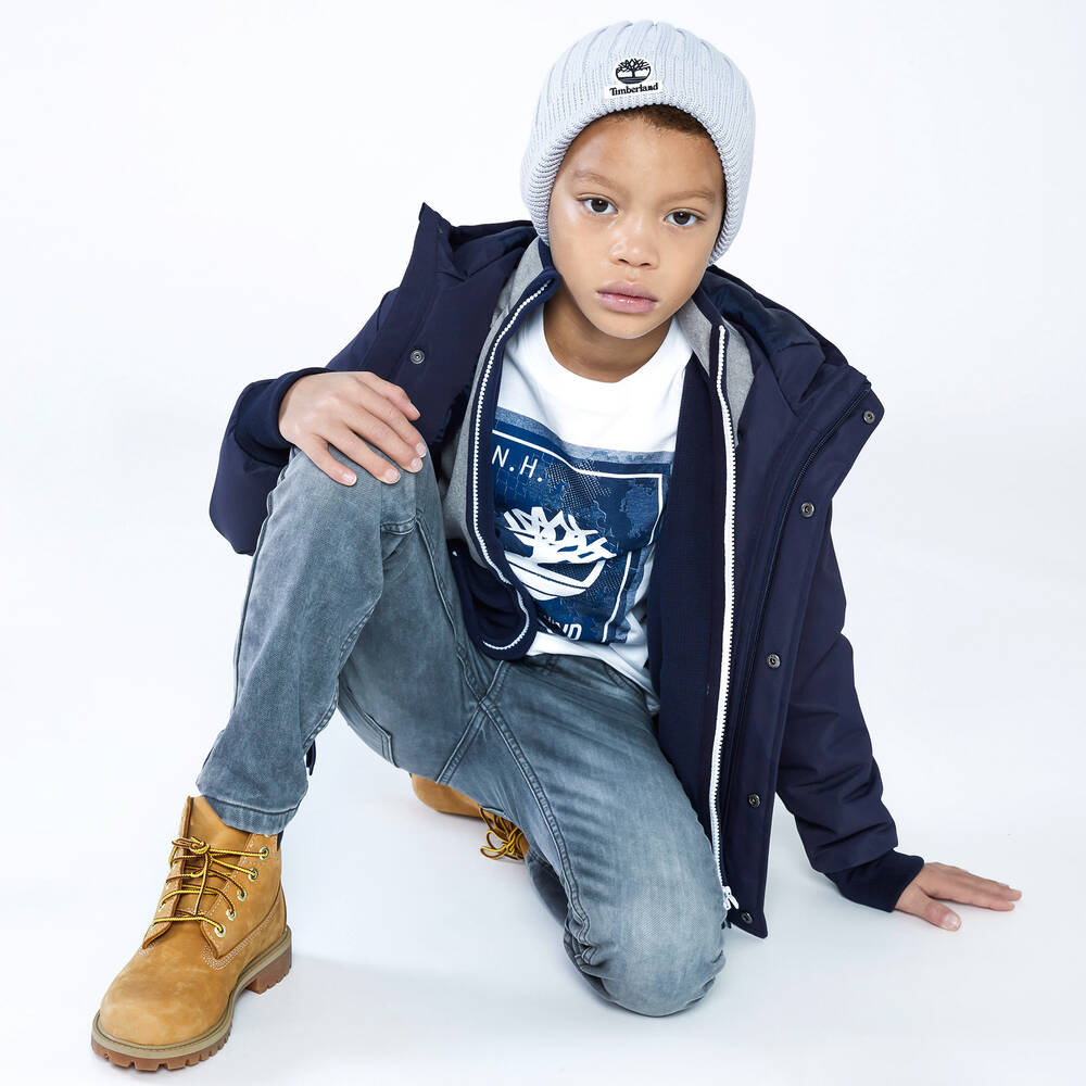 Boys timberlands shop boots