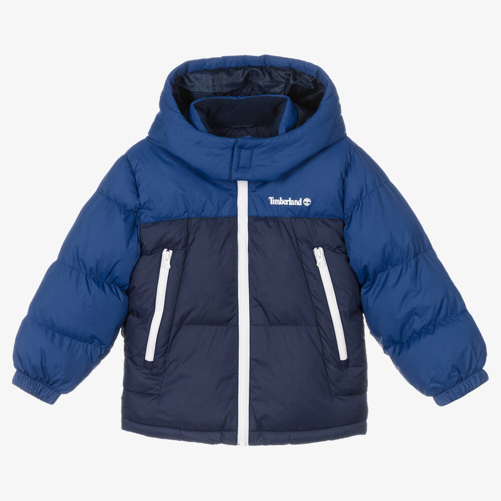 Timberland - Blaue Jacke für Jungen | Childrensalon