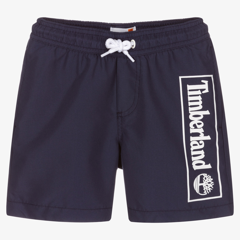 Timberland-Синие шорты-плавки для мальчиков | Childrensalon Outlet