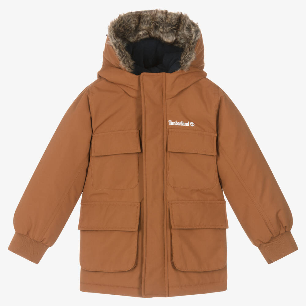 Boys discount timberland coat