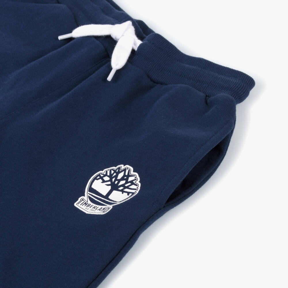 Timberland-Классические синие хлопковые брюки для мальчиков | Childrensalon Outlet