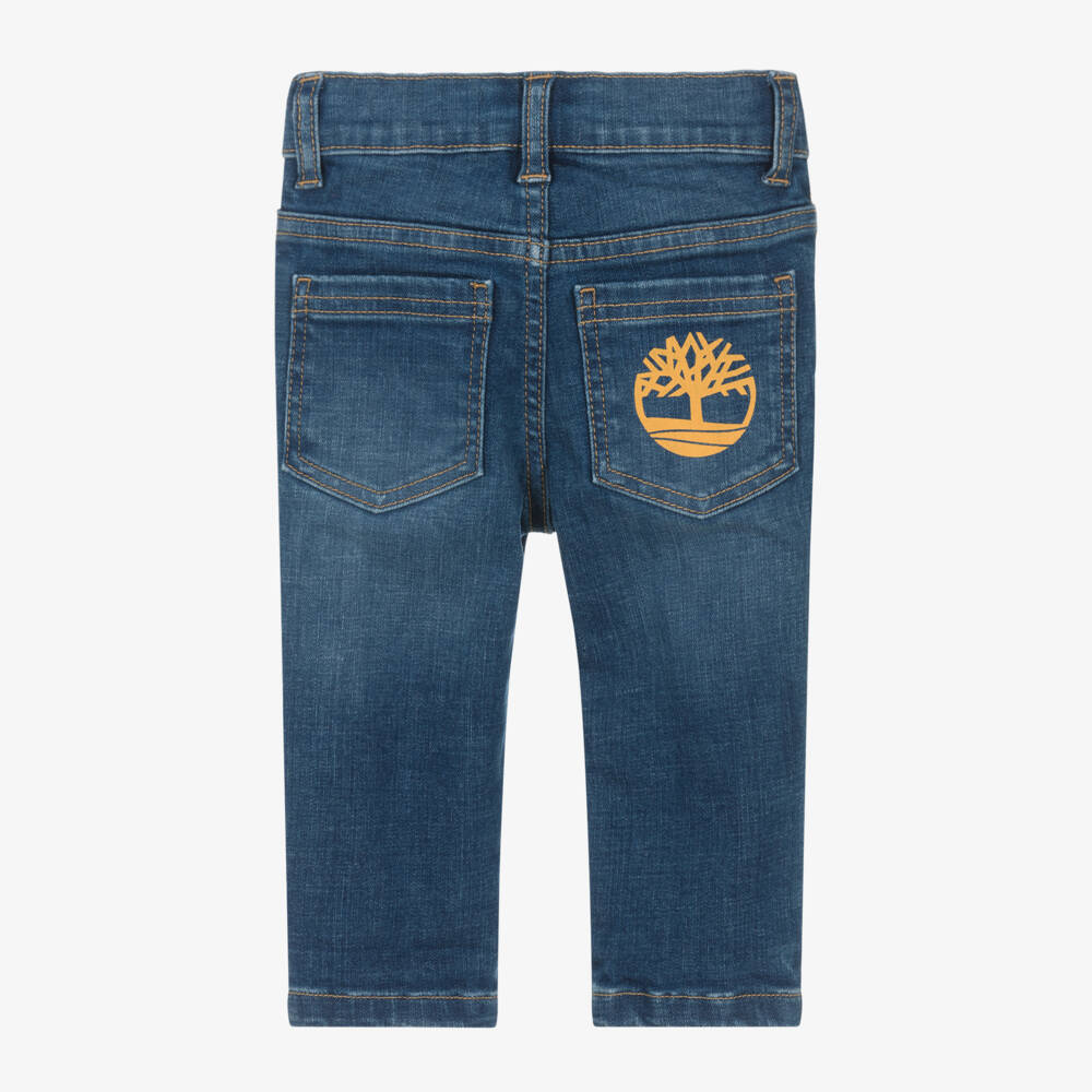 Timberland-Boys Classic Blue Denim Trousers | Childrensalon Outlet