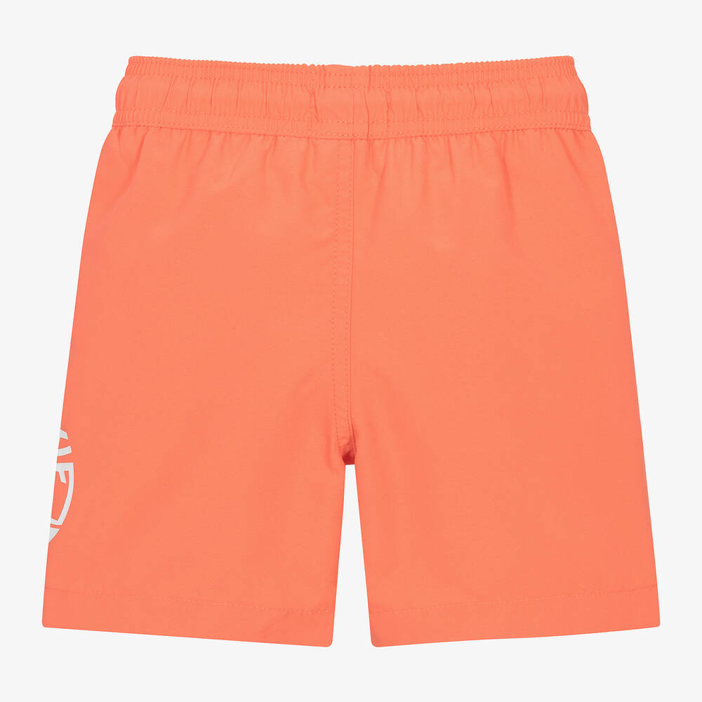 Timberland-شورت سباحة لون أحمر مرجاني للأولاد | Childrensalon Outlet