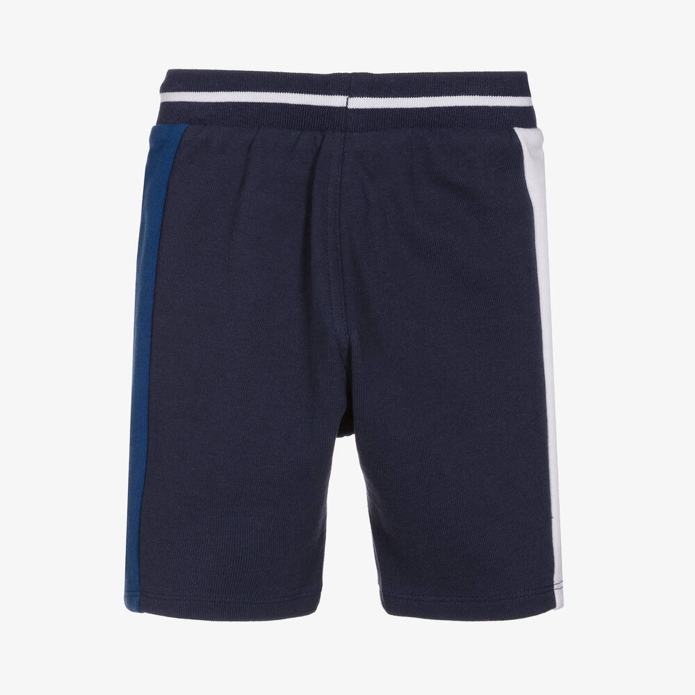 Timberland-Синие хлопковые шорты для мальчиков | Childrensalon Outlet