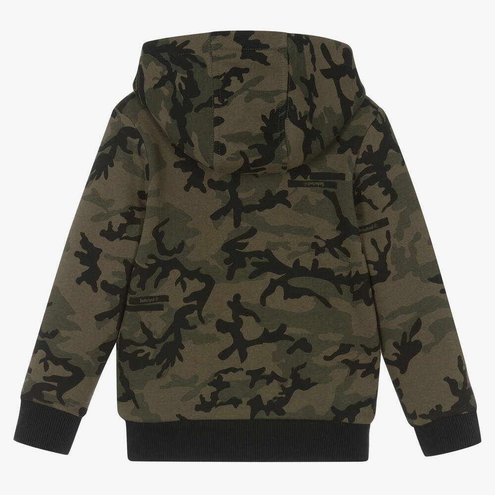 Camouflage zip up hoodie clearance