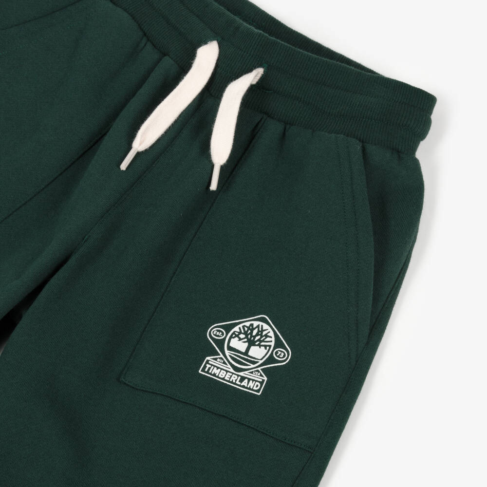 Timberland-Зеленые джоггеры из органического хлопка для мальчиков | Childrensalon Outlet