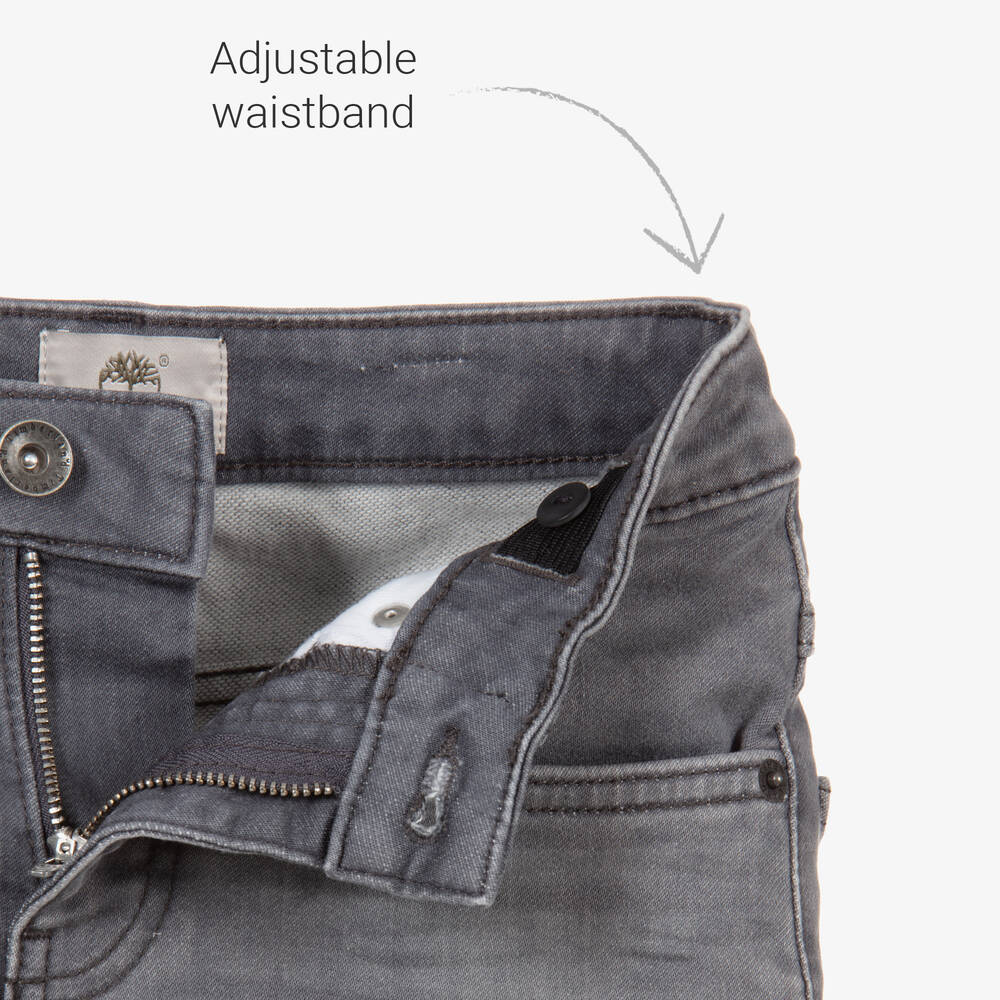 Timberland-Серые джинсовые шорты для мальчиков | Childrensalon Outlet