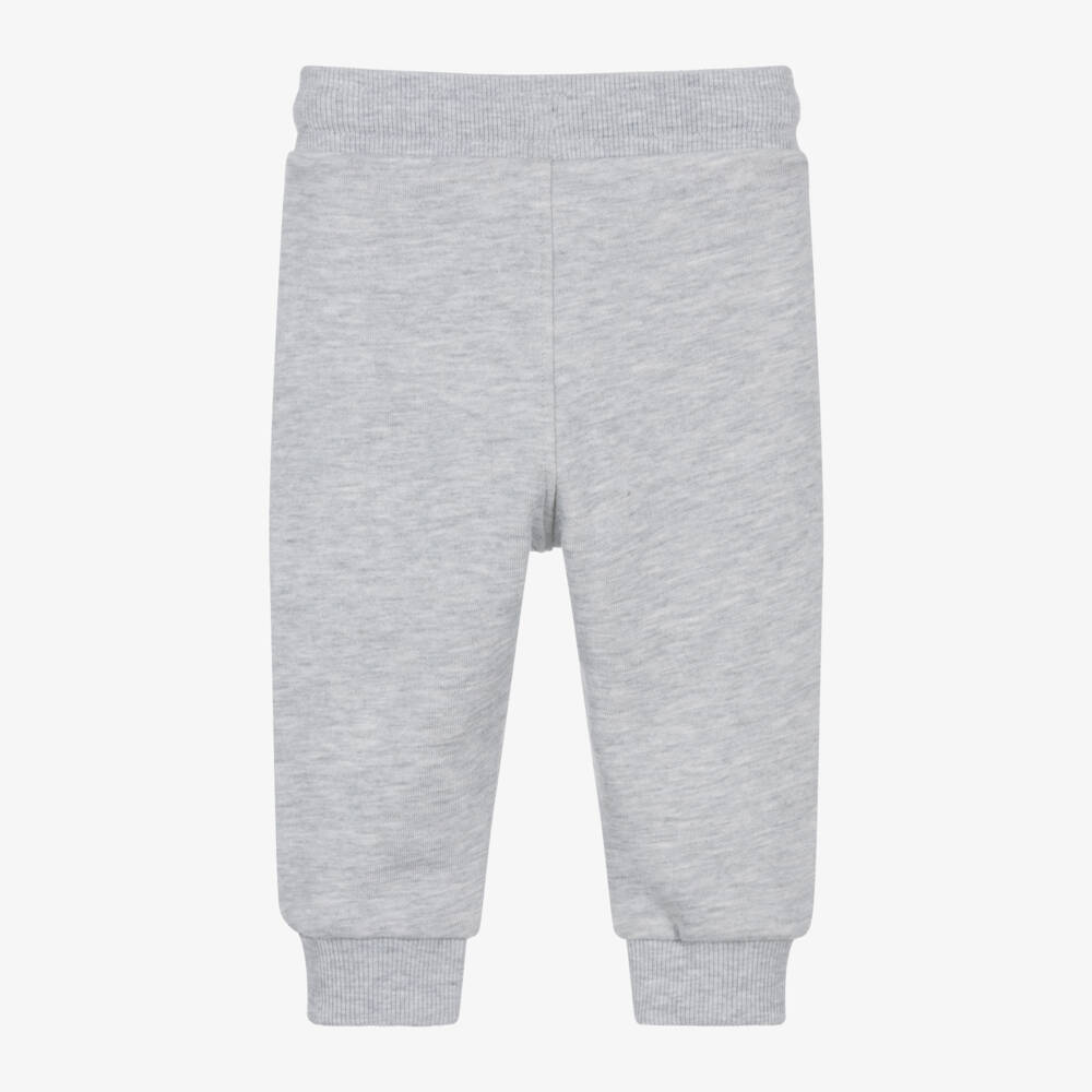 Timberland-Boys Grey Jersey Joggers | Childrensalon Outlet