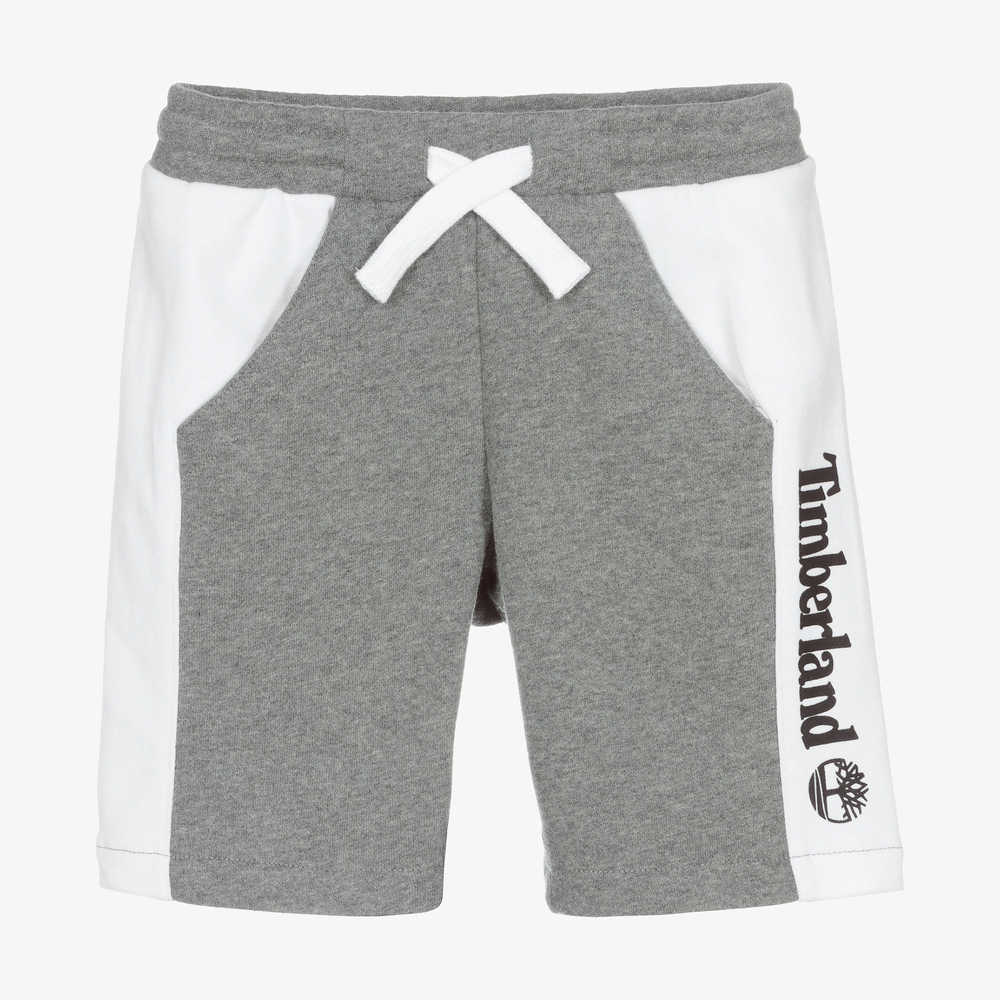 Short gris en jersey Garcon
