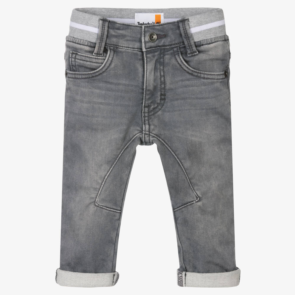 Timberland - Enge Jeans in Grau für Jungen | Childrensalon