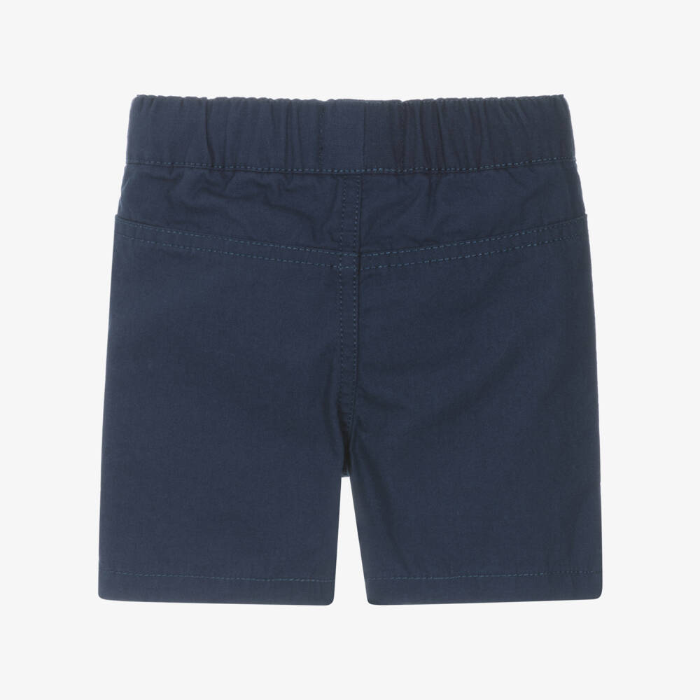 Timberland-Boys Navy Adventure Cargo Shorts | Childrensalon Outlet