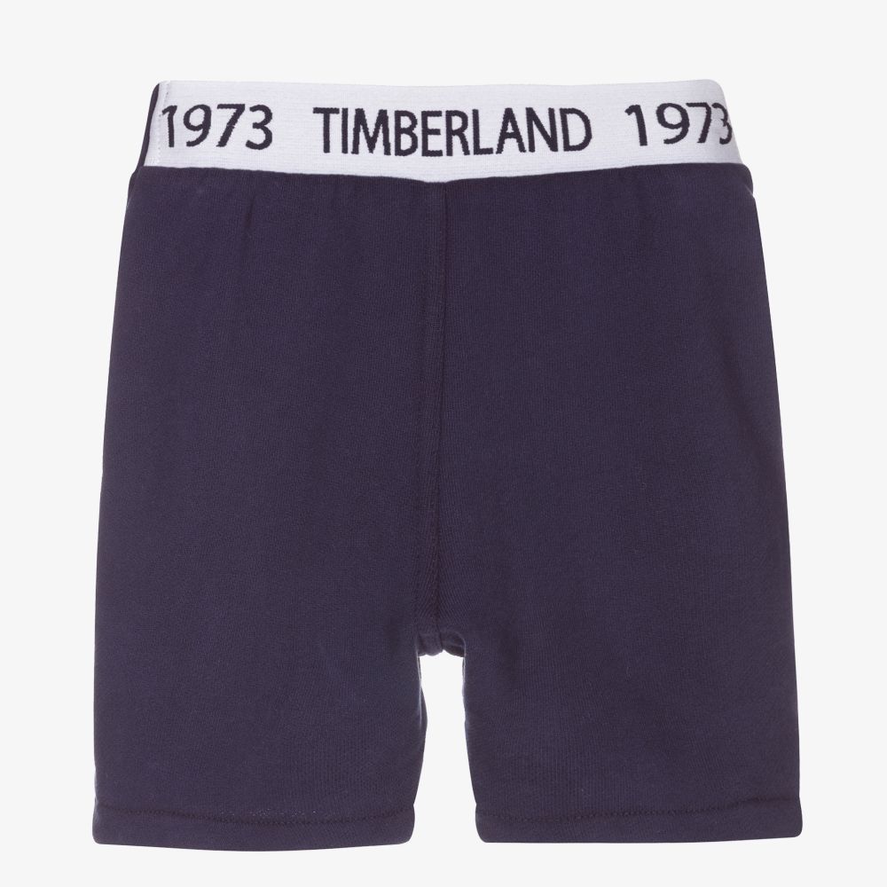 Timberland-Синие шорты для мальчиков | Childrensalon Outlet