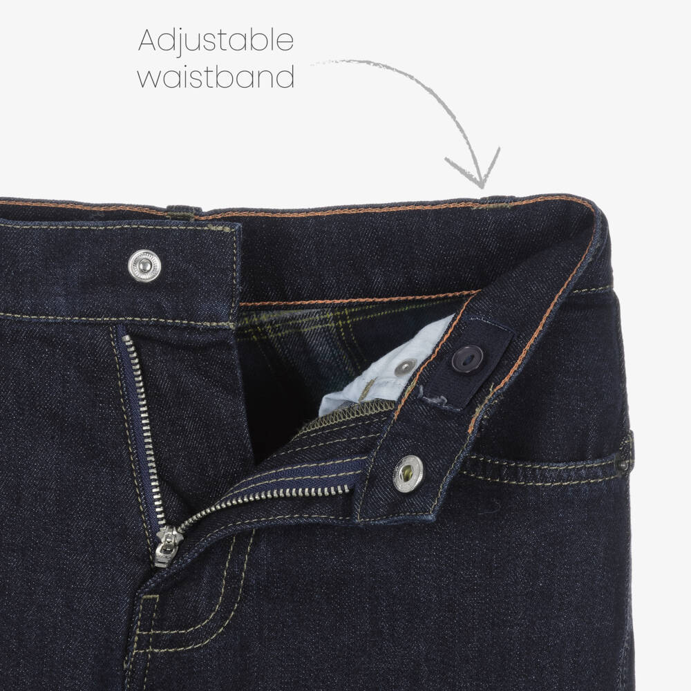 Timberland-Джинсы свободного кроя синие для мальчиков | Childrensalon Outlet