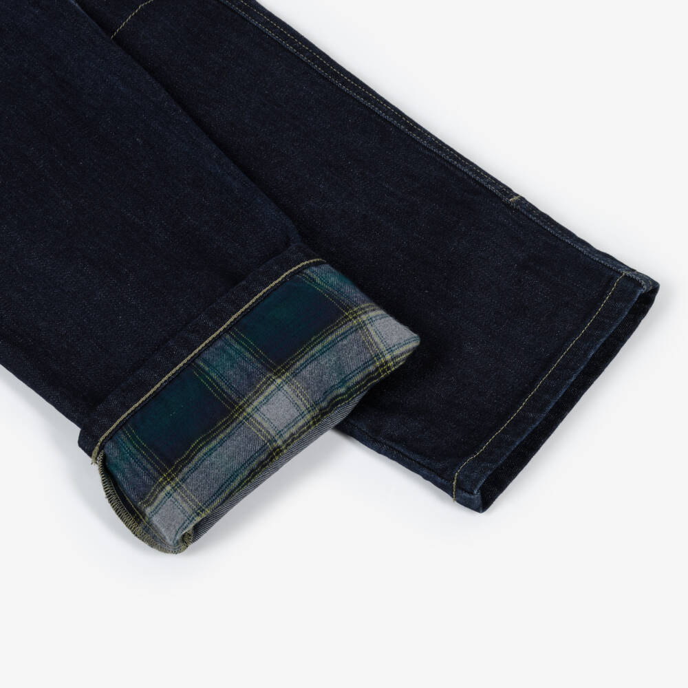 Timberland-Джинсы свободного кроя синие для мальчиков | Childrensalon Outlet