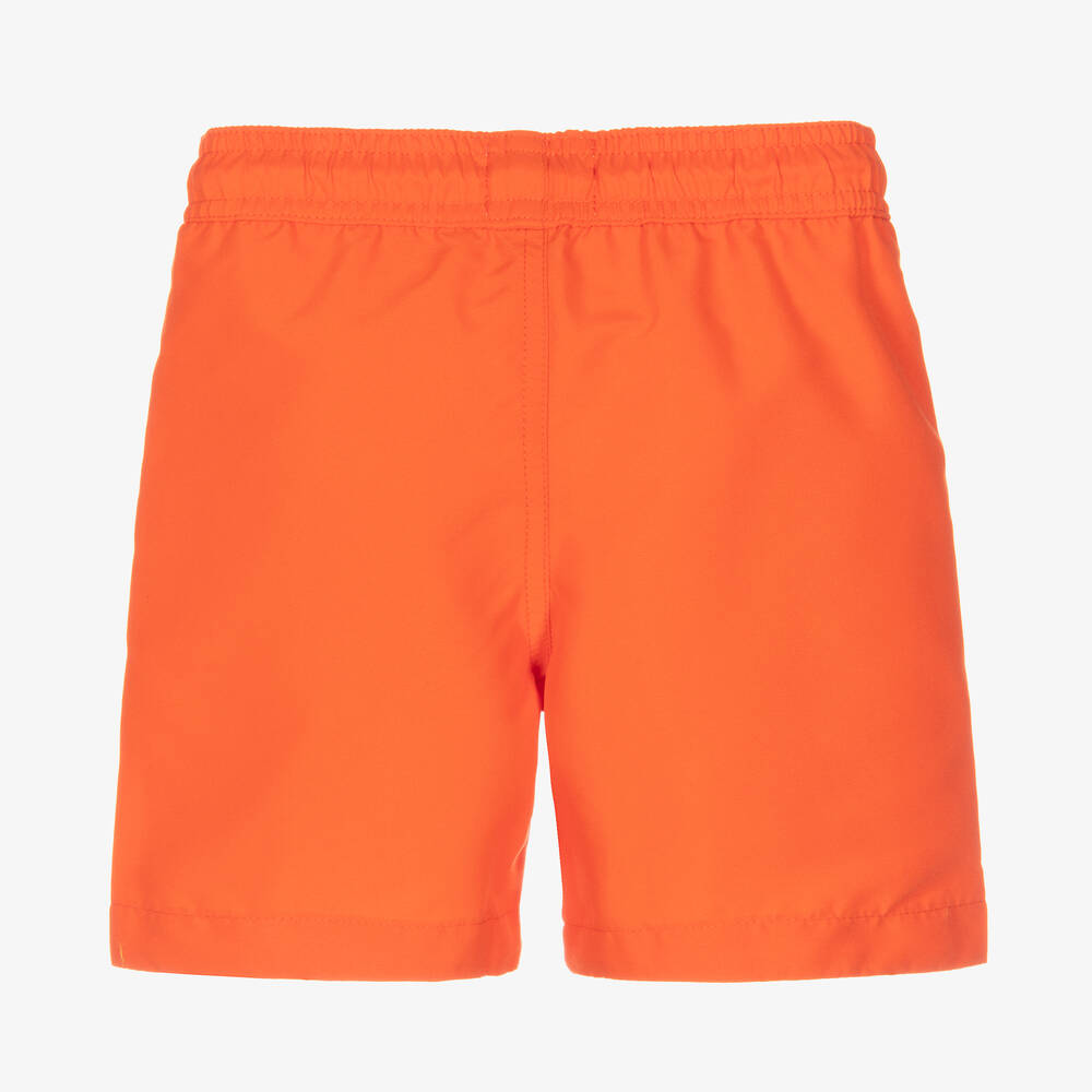 Timberland Boys Orange Logo Swim Shorts Childrensalon Outlet