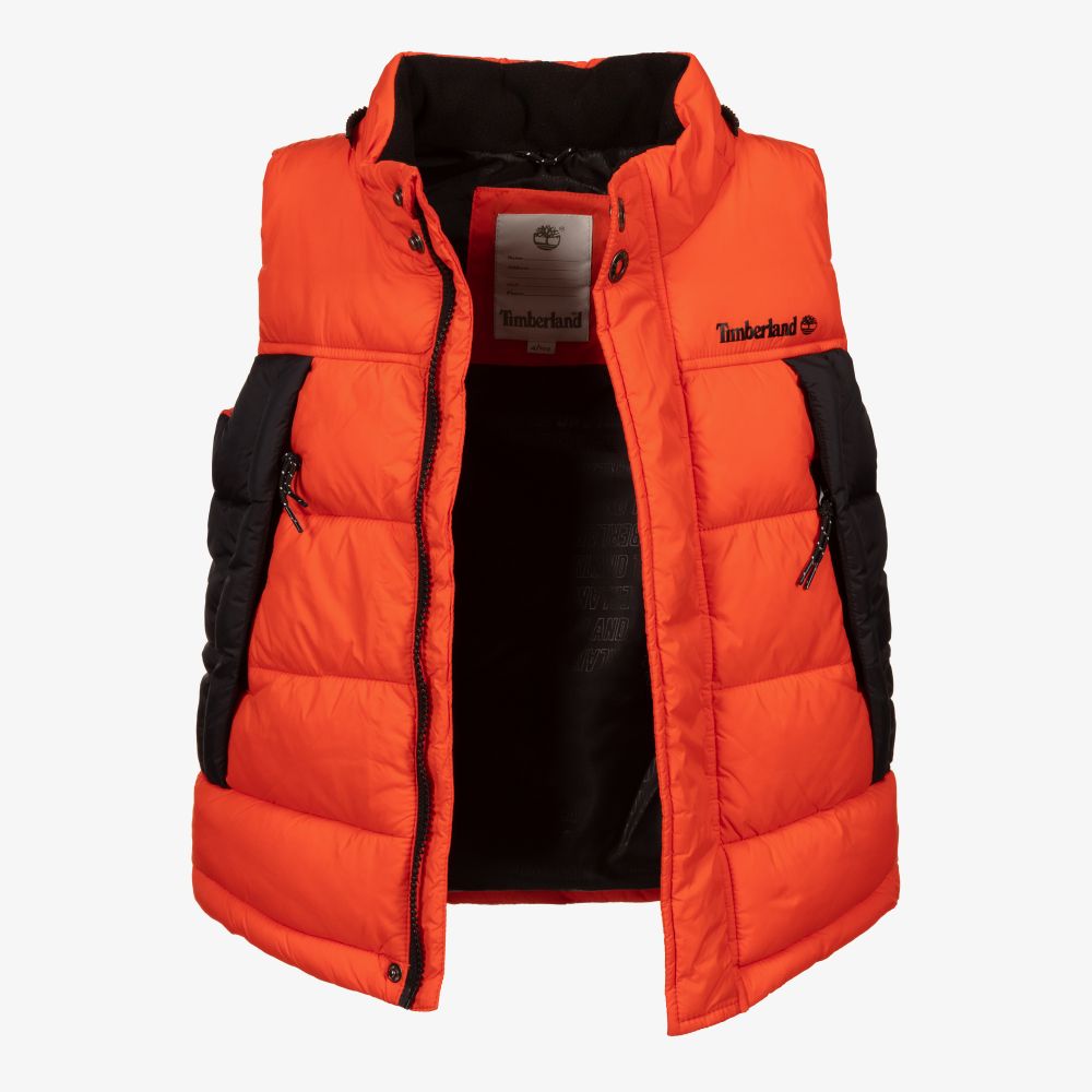 Doudoune sans shop manche garçon timberland
