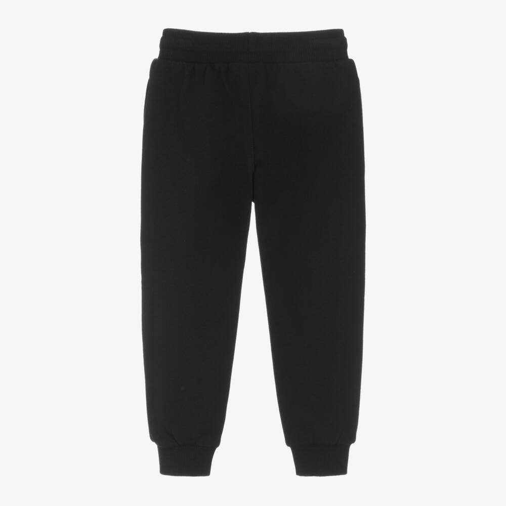 Timberland-Boys Organic Cotton Black Joggers | Childrensalon Outlet