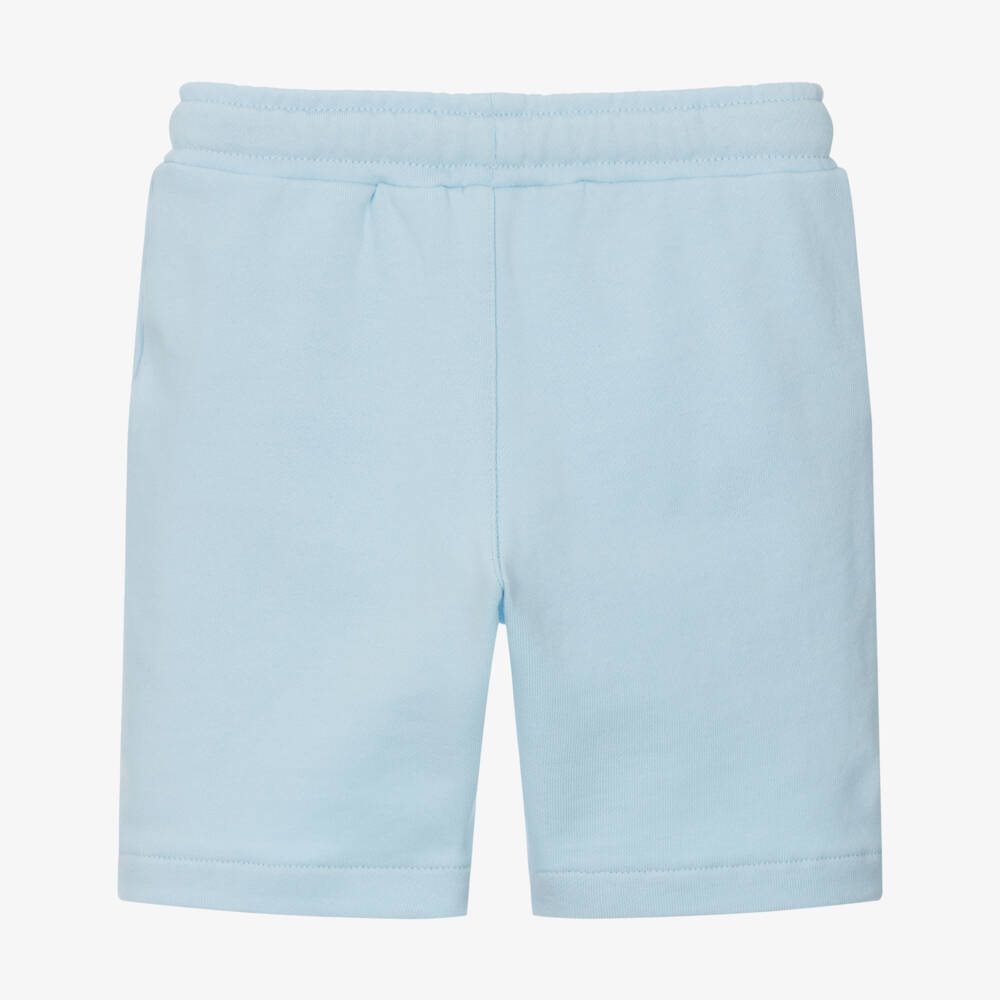 Timberland-Boys Pale Blue Terry Shorts | Childrensalon Outlet