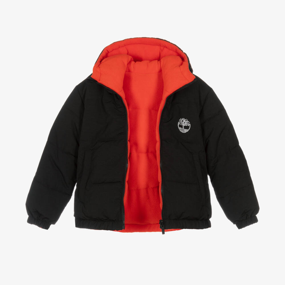 Timberland-Boys Reversible Padded Jacket | Childrensalon Outlet