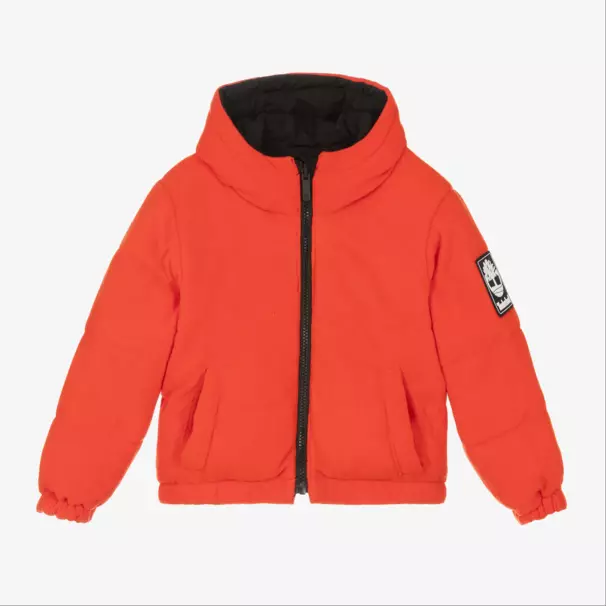 Timberland-Boys Reversible Padded Jacket | Childrensalon Outlet