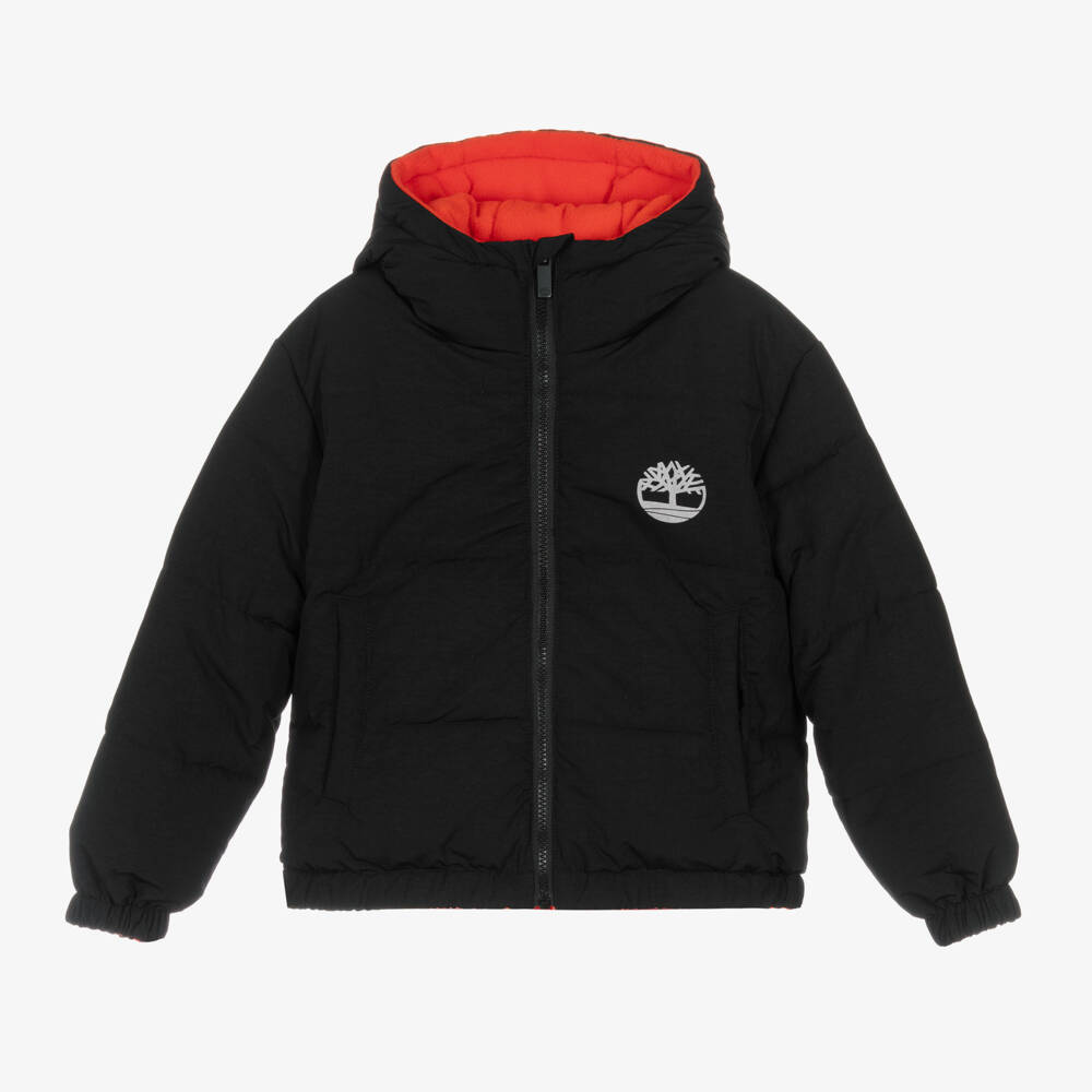 Timberland-Boys Reversible Padded Jacket | Childrensalon Outlet