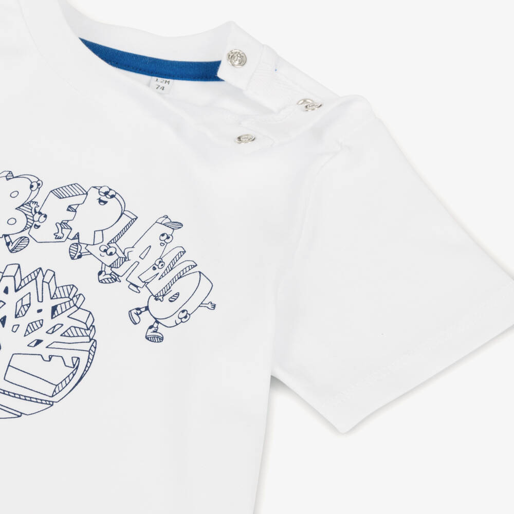 Timberland-Boys' Soft Blue Jersey Ensemble | Childrensalon Outlet