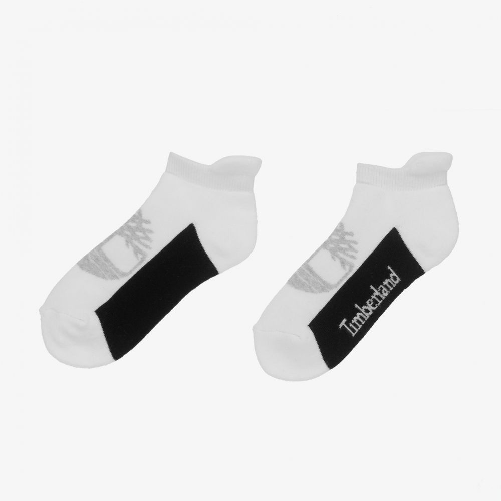 Boys white online trainer socks