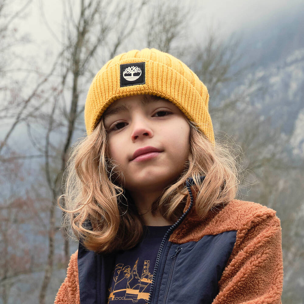 Kids timberland hat clearance