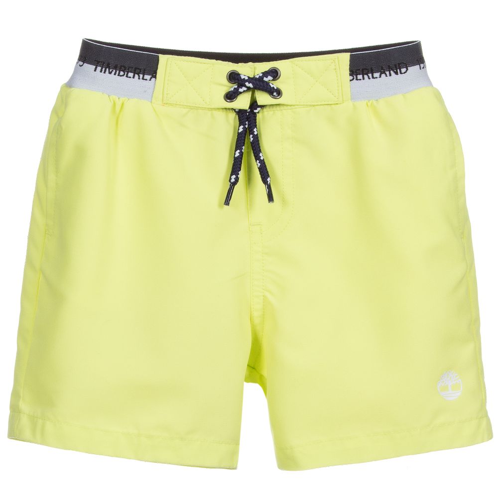 Timberland - Gelbe Badeshorts für Jungen | Childrensalon