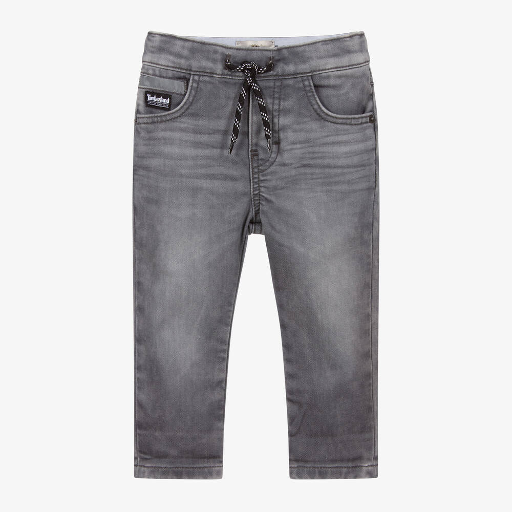Timberland-Grey Denim Jeans | Childrensalon Outlet