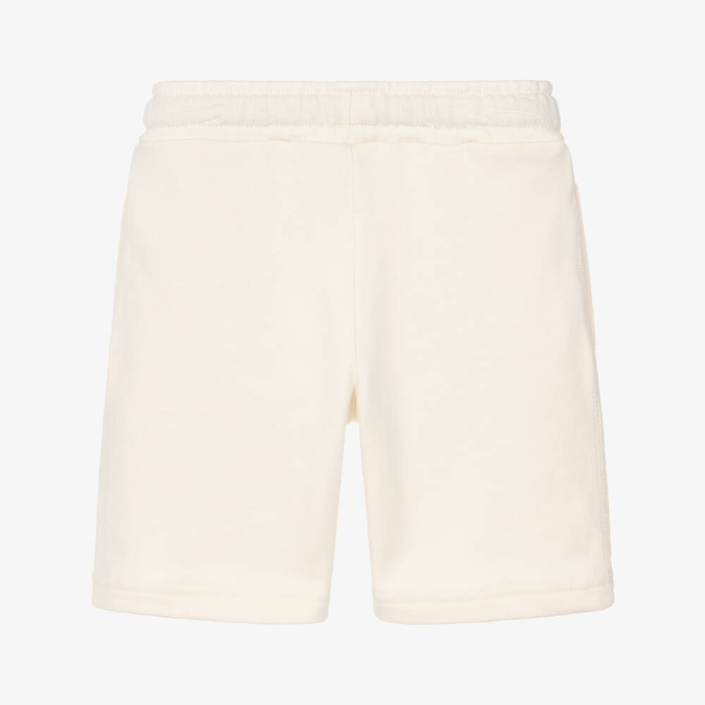 Timberland-Кремовые шорты с логотипом для мальчиков | Childrensalon Outlet