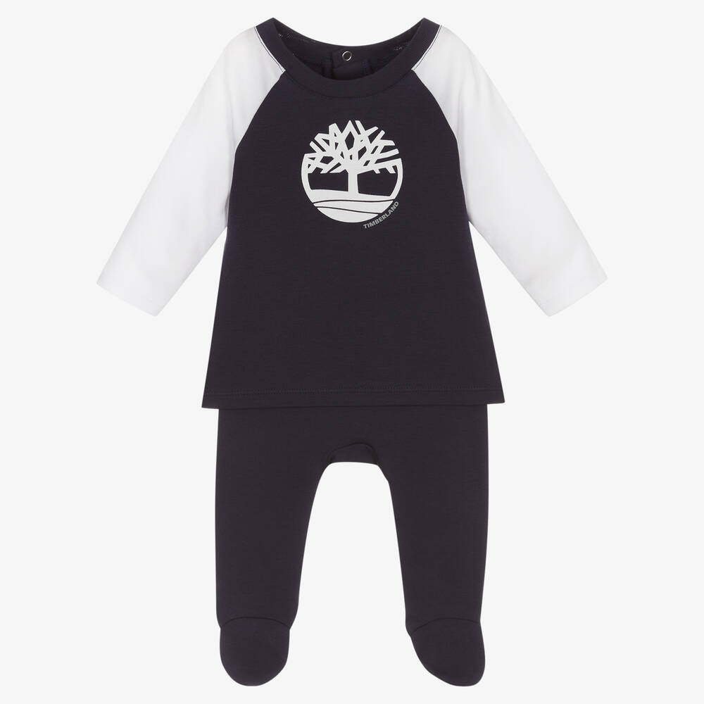 Timberland - Синий топ и штанишки для малышей | Childrensalon