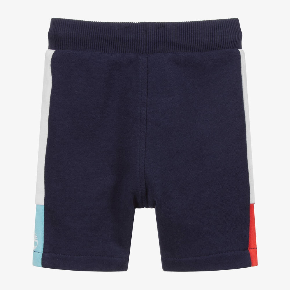 Timberland-Синие хлопковые шорты | Childrensalon Outlet