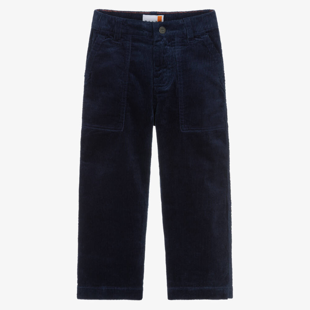 Timberland-Navy Cord Trouser | Childrensalon Outlet