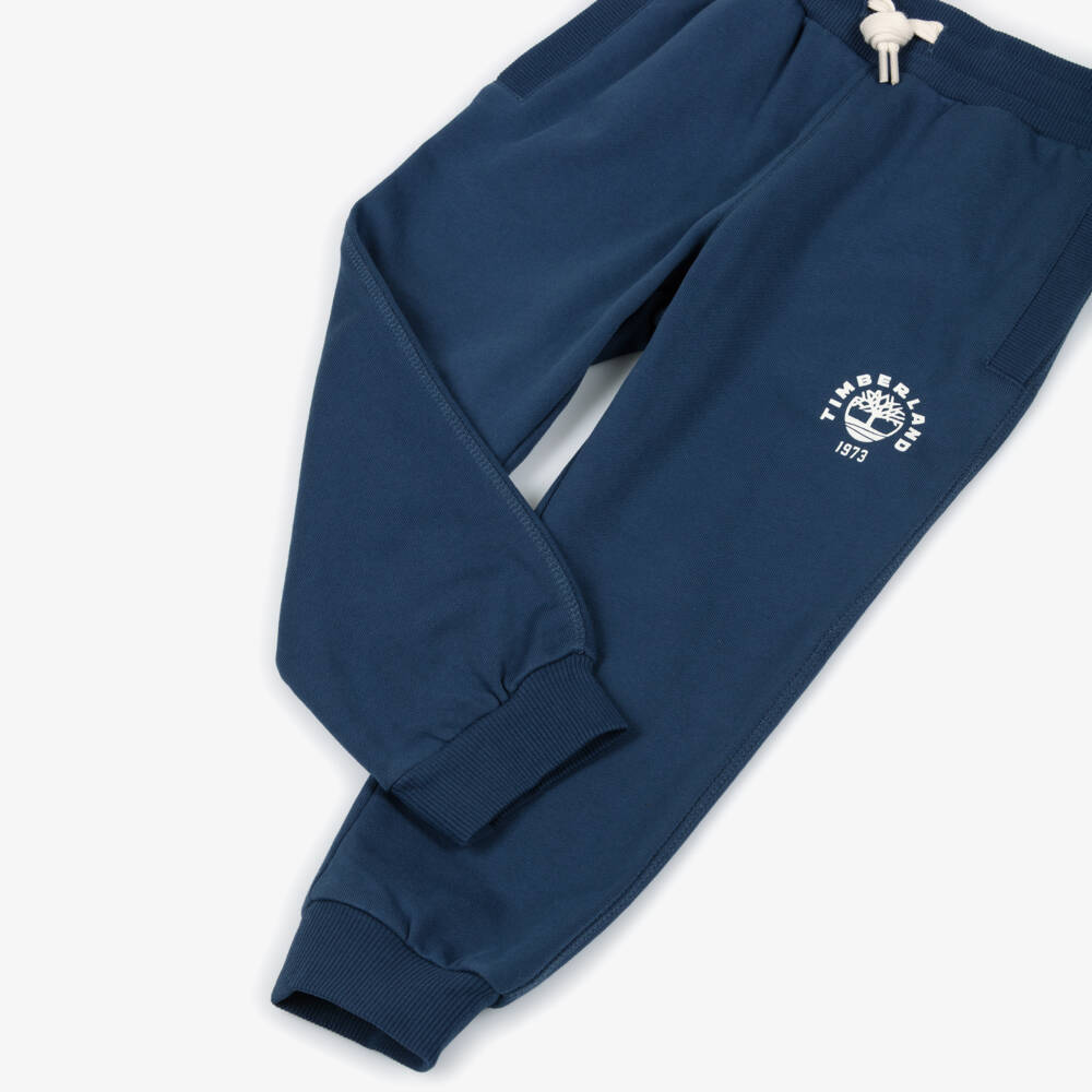 Timberland-Синие джоггеры с логотипом для мальчиков | Childrensalon Outlet
