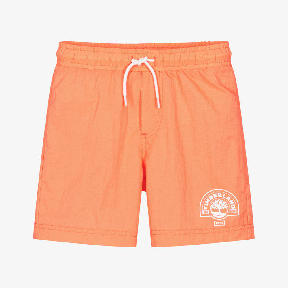 Timberland-Orange Swim Short | Childrensalon Outlet