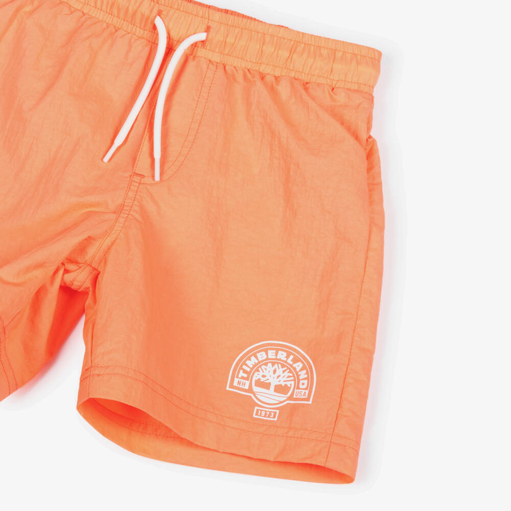Timberland-Orange Swim Short | Childrensalon Outlet