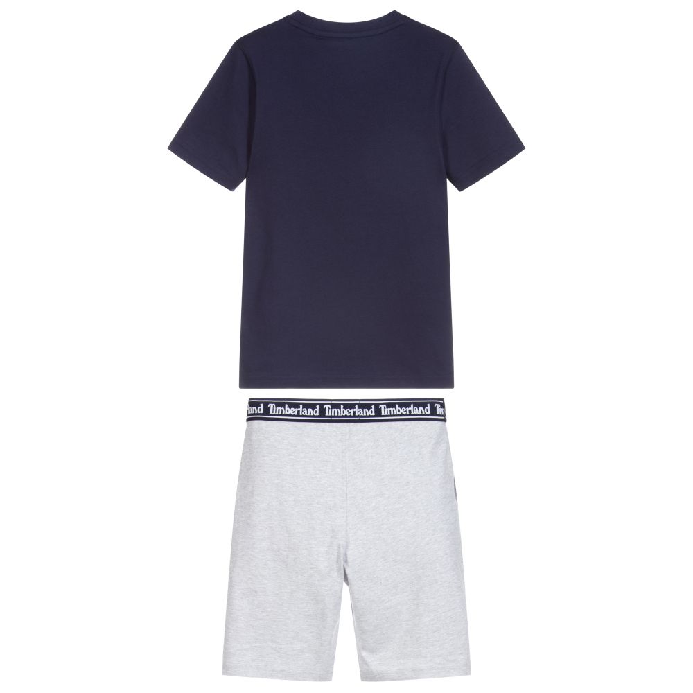 Timberland-Летняя пижама из органического хлопка | Childrensalon Outlet