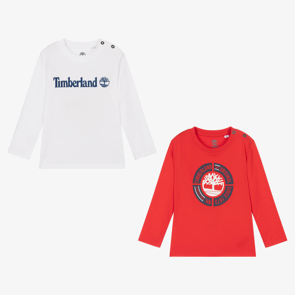 Timberland - Hauts en coton bio (lot de 2) | Childrensalon