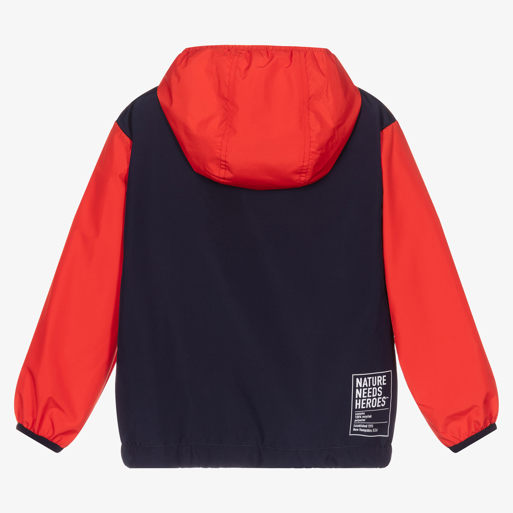 Timberland-Красно-синяя ветровка | Childrensalon Outlet