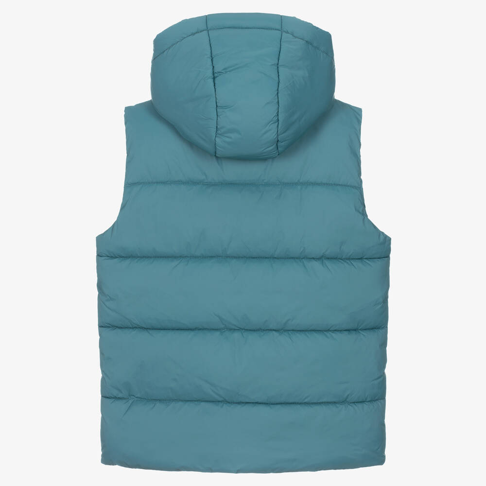 Aqua puffer vest 2025