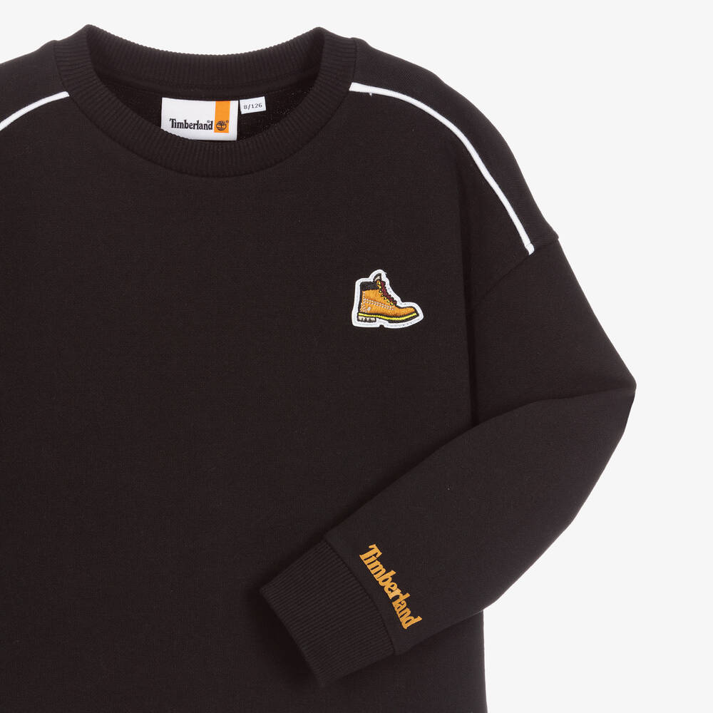 Timberland Teen Boys Black Sweatshirt