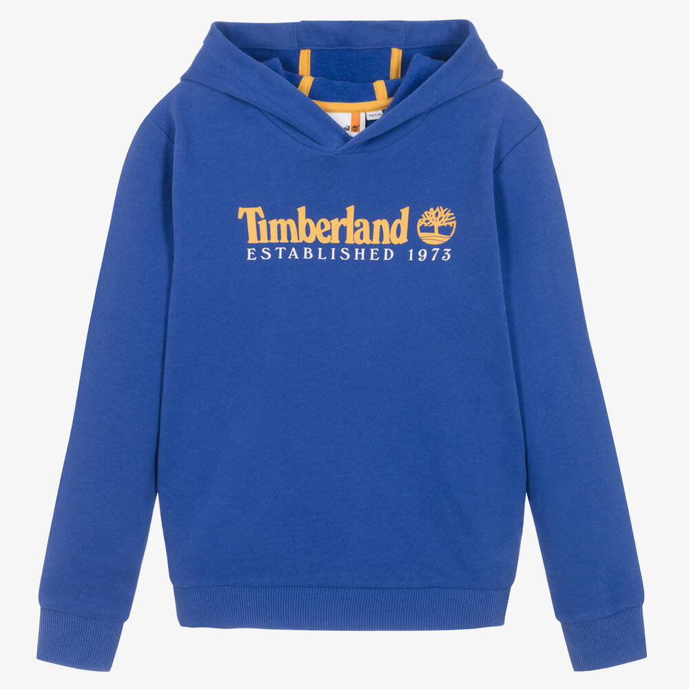 Blue timberland hoodie new arrivals